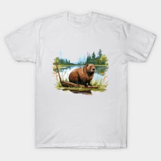 I Love Beaver T-Shirt